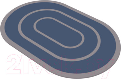 Коврик для ванной Array C108 (синий)