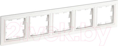 Рамка для выключателей и розеток IEK Brite BR-M52-K01 (белый)