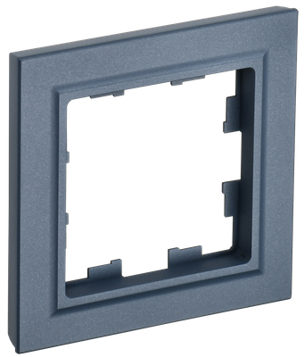 Рамка для выключателей и розеток IEK Brite BR-M12-K35 (маренго)