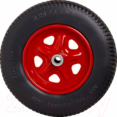 Колесо для тачки Fachmann Garten 3.25/3.00-8 Подшипник D20мм / 05.063 (серый)