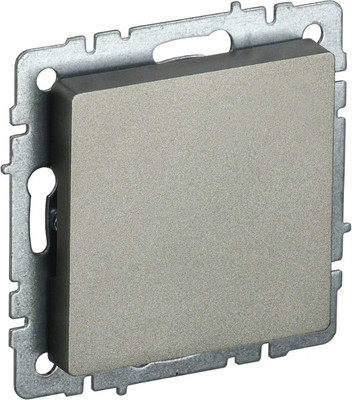 Декоративная заглушка для розетки IEK Brite BR-PL10-K37 (шампань)