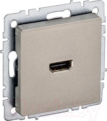 Розетка IEK Brite BR-H10-K37 (шампань)