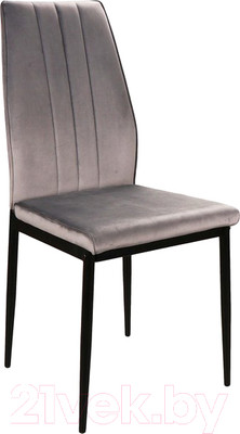 Стул Signal Atom Velvet (Bluvel 14 серый/черный)
