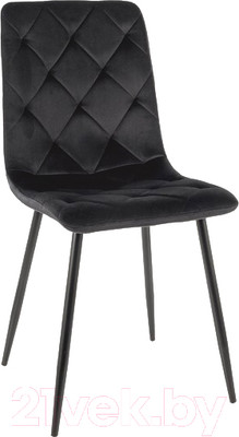 Стул Signal Jerry Velvet (Bluvel 19 черный/черный)