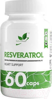 Пищевая добавка NaturalSupp Ресвератрол 100мг (60капсул)