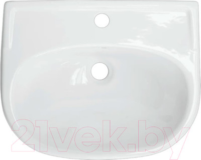 Умывальник Sanita Комфорт 50 WB.PD/Comfort/50-C/WHT.G/S1