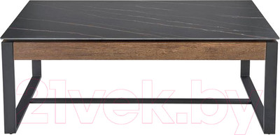 Журнальный столик Halmar Ramona / V-CH-RAMONA-LAW (черный мрамор/ореховый)