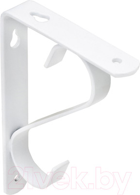 Полкодержатель AKS Sonata 140x95x20x3 (белый)