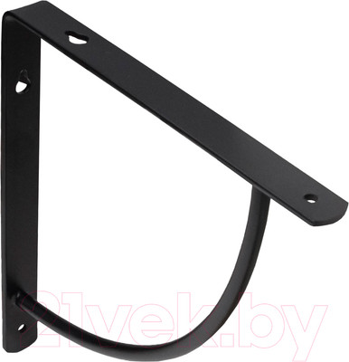 Полкодержатель AKS Orbit 250x250x20x3 (черный)