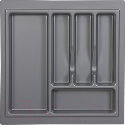 Органайзер для столовых приборов AKS Standart 430x430 (металлик)