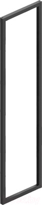 Полкодержатель AKS Renuar 250x640 (черный матовый)