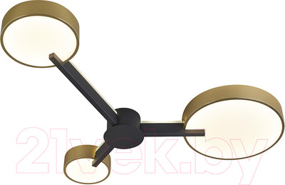 Люстра ESCADA 10209/3LED (золото/черный)
