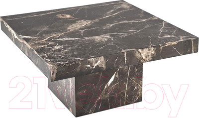 Журнальный столик Halmar Monolit (черный мрамор)
