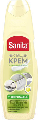 Универсальное чистящее средство SANITA Сицилийский лимон (600г)