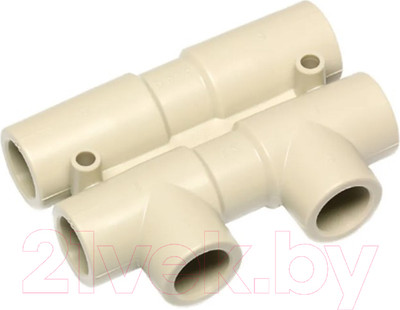 Коллектор отопления Wavin 20 / SRAO02020RCT (серый)