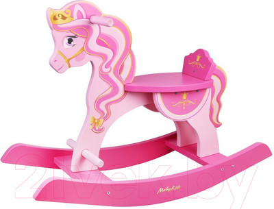 Качалка детская Moby Kids Лошадка Принцесса / 67510