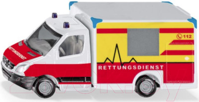 Автомобиль игрушечный Siku Скорой помощи / 1536