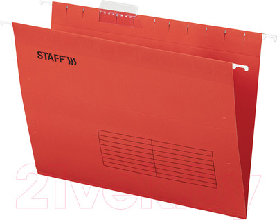 Набор папок Staff 270931 (10шт, красный)