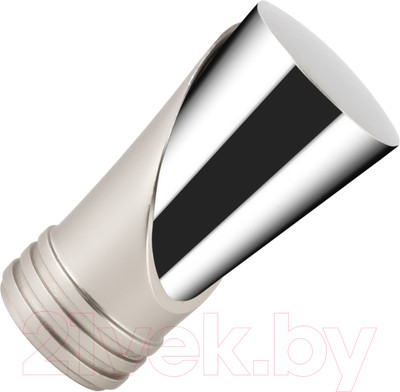 Набор наконечников для карниза АС ФОРОС Вега D16 (2шт, сатин/хром)