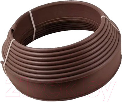 Бордюр садовый GRP 10000x100мм (коричневый)