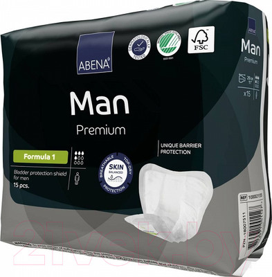 Прокладки урологические Abena Man Formula 1 Premium (15шт)