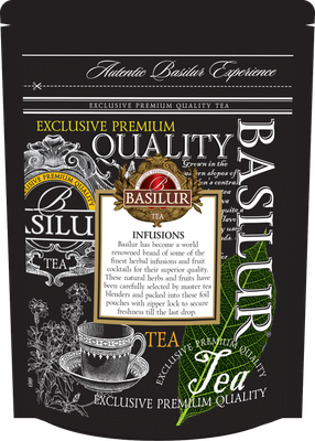 Чайный напиток Basilur Fruit Infusion Blood Orange Красный апельсин (100г)