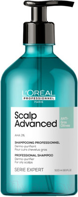 Шампунь для волос L'Oreal Professionnel Serie Expert Scalp Advanced Склонных к жирности (500мл)
