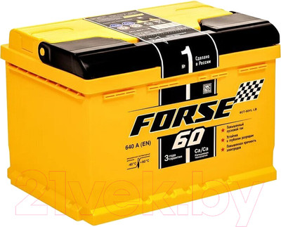 Автомобильный аккумулятор Forse R+ (60 А/ч)