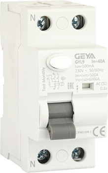 Устройство защитного отключения Geya GYL92P40AC100