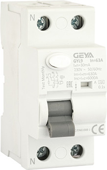 Устройство защитного отключения Geya GYL92P63A30