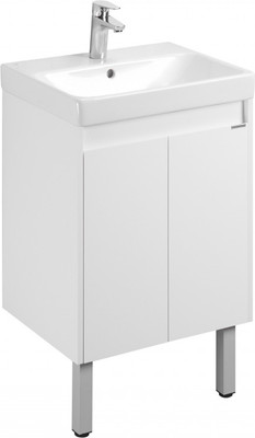 Тумба под умывальник Акватон Сканди Doors 55 / 1A278801SD010 (белый)