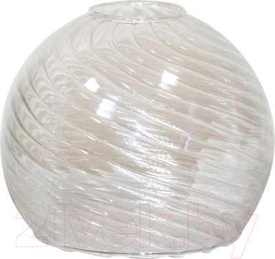 Плафон Элетех Полусфера 34-228-ф130/в42 (рифленый косой/перламутровый)