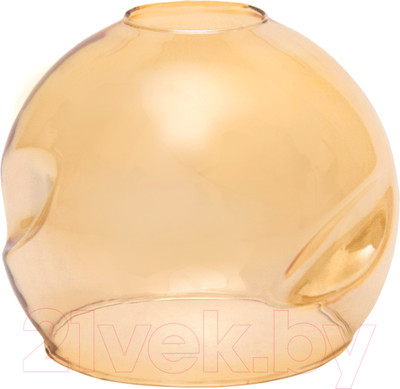 Плафон Элетех Полусфера 34-228-ф130/в42 (мятый янтарь)