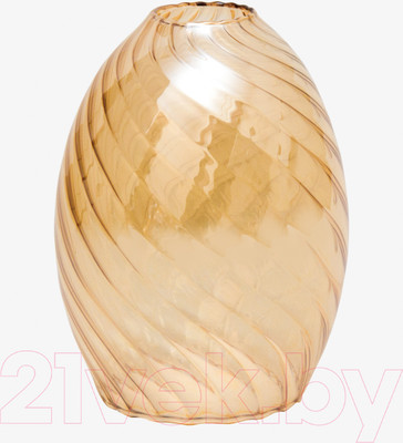 Плафон Элетех Эллипсоид 34-401-в30 (рифленый косой/янтарь)