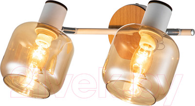 Спот ESCADA 10177/2A (белый/хром/дерево)