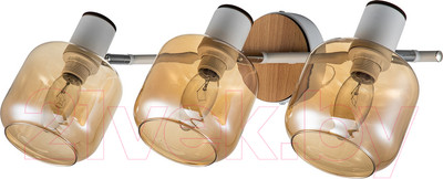 Спот ESCADA 10177/3A (белый/хром/дерево)