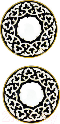 Набор тарелок NiNaGlass Пахтагуль 85-154-20 / 4840161625 (2шт)