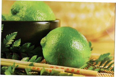 Разделочная доска NiNaGlass Лайм 85-100-20x30 / 4840158377