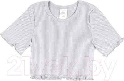 Топ детский Amarobaby Funny / AB-OD23-F2701/11-128 (серый, р.128)