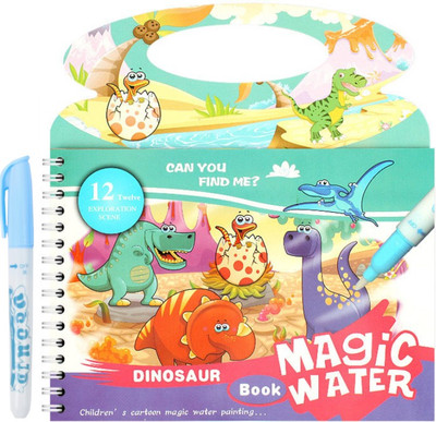 Раскраска Darvish Водная с маркером. Динозавры / SR-13393-5