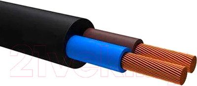 Провод силовой Электрокабель НН ПВС 2x2.5 / 1534725