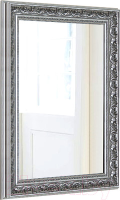 Зеркало Декарт Настенное в раме 8Л2720 (серебристый хром)