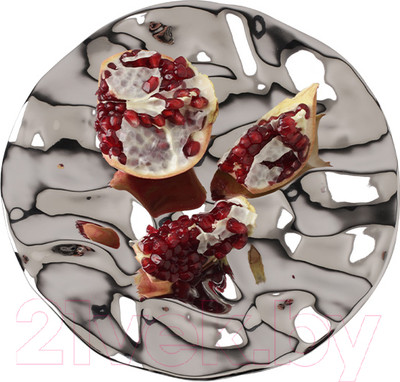 Декоративная тарелка Merry Bear Home Decor Водяная Серебро / 30001191