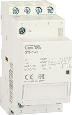 Контактор Geya Модульный GYHC-4P / GYHC2540230