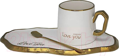 Набор для чая/кофе Lenardi 106-077 (с ложкой)