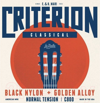 Струны для классической гитары La Bella C800