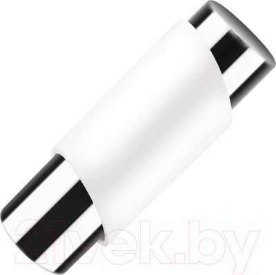 Набор наконечников для карниза АС ФОРОС Париж D19 (2шт, белый/хром)