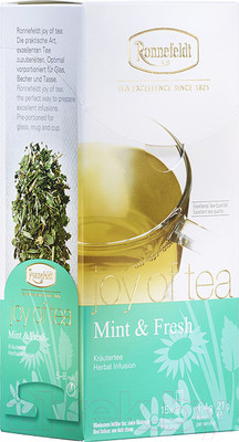 Чайный напиток Ronnefeldt Joy Of Tea Mint&Fresh (15пак)
