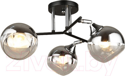 Потолочный светильник Mirastyle SX-N-8208/3 BK+CH