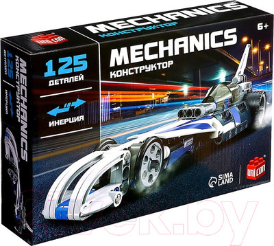 Конструктор инерционный Unicon Гоночный спорткар / 9321796